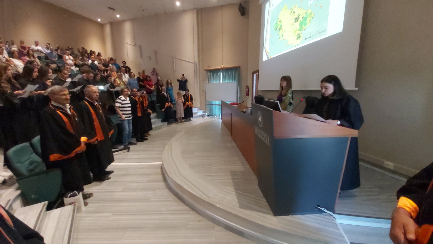 A group of people standing at a podium AI-generated content may be incorrect.
